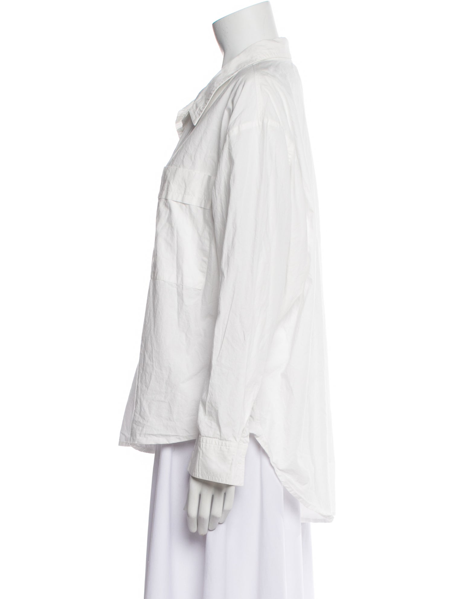 Apiece Apart Long Sleeve Button-Up Top