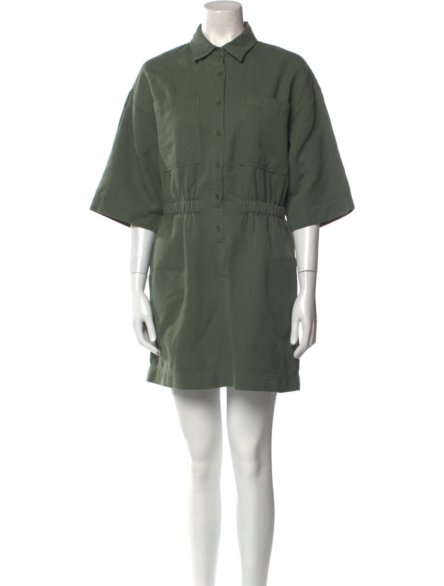 Apiece Apart Linen Mini Dress