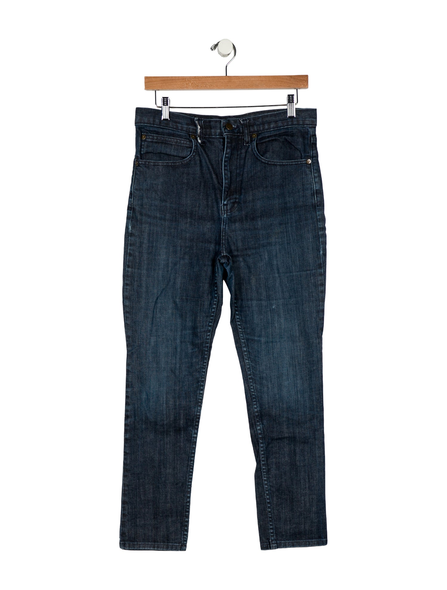 Apiece Apart High-Rise Straight Leg Jeans