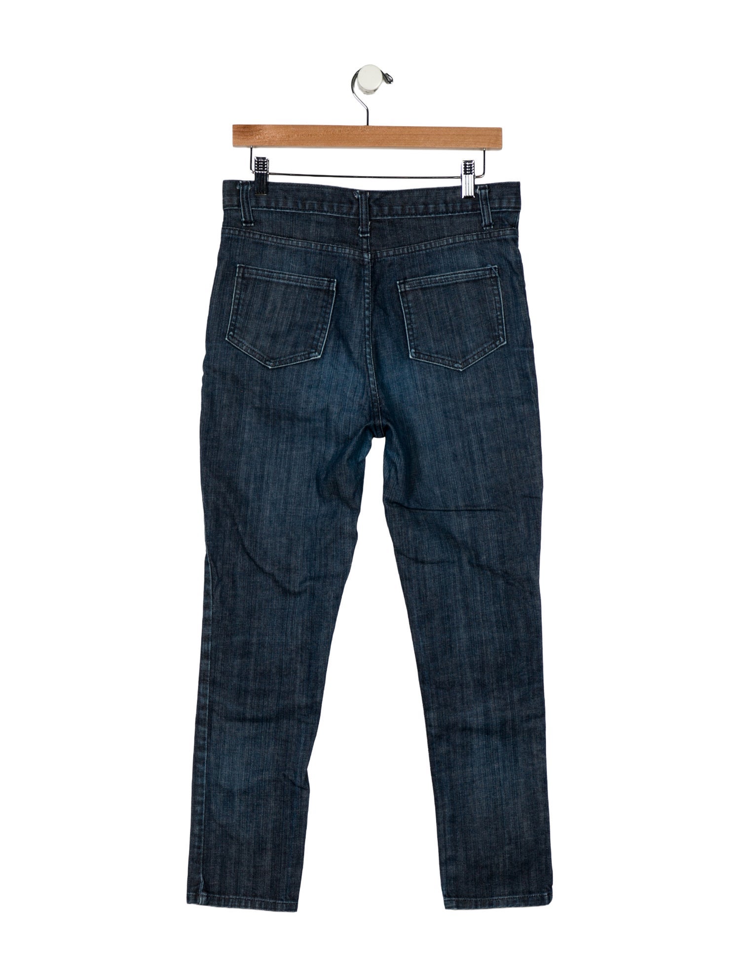 Apiece Apart High-Rise Straight Leg Jeans