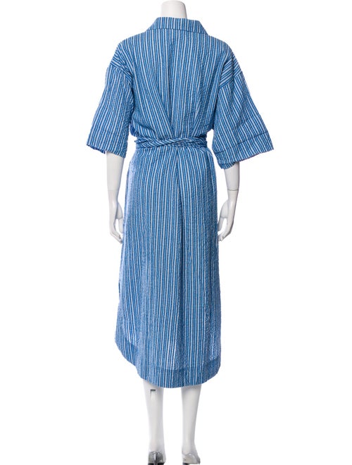 Apiece Apart Striped Long Dress