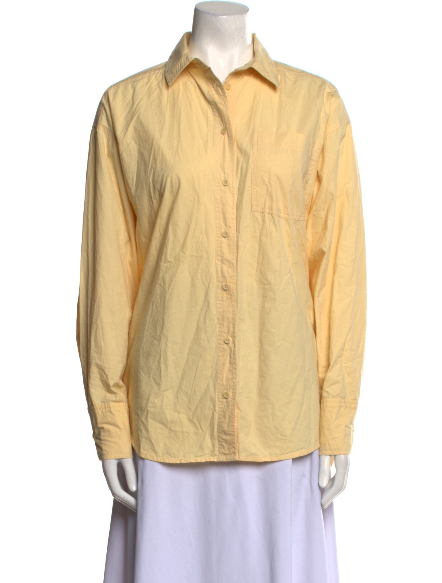 Apiece Apart Long Sleeve Button-Up Top