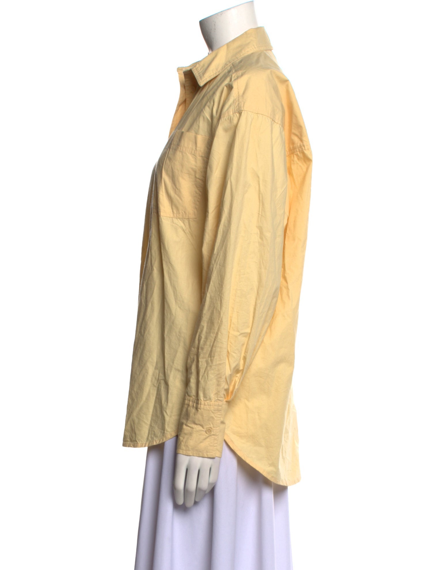 Apiece Apart Long Sleeve Button-Up Top