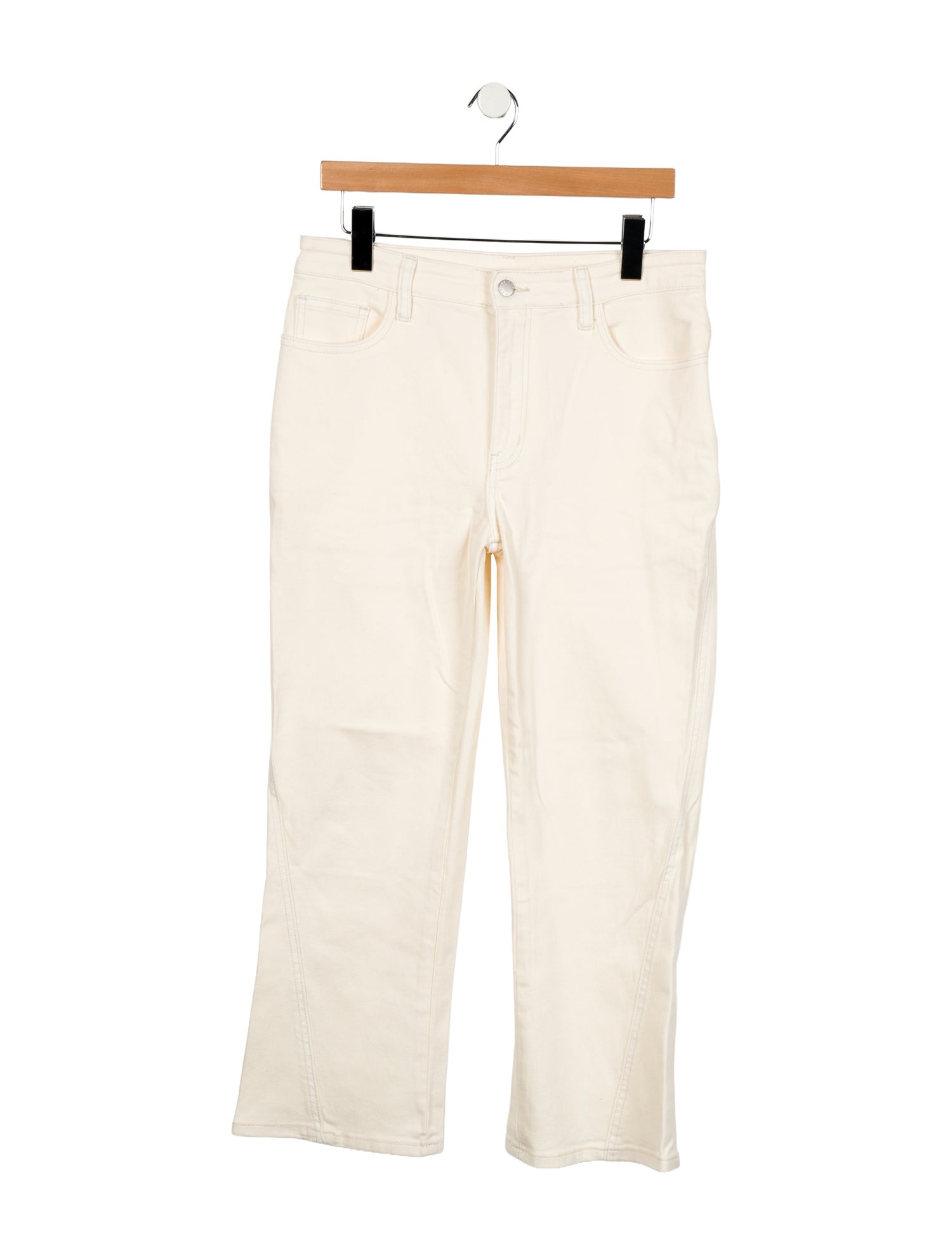 Apiece Apart Mid-Rise Wide Leg Jeans