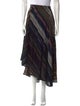 Apiece Apart Striped Midi Length Skirt