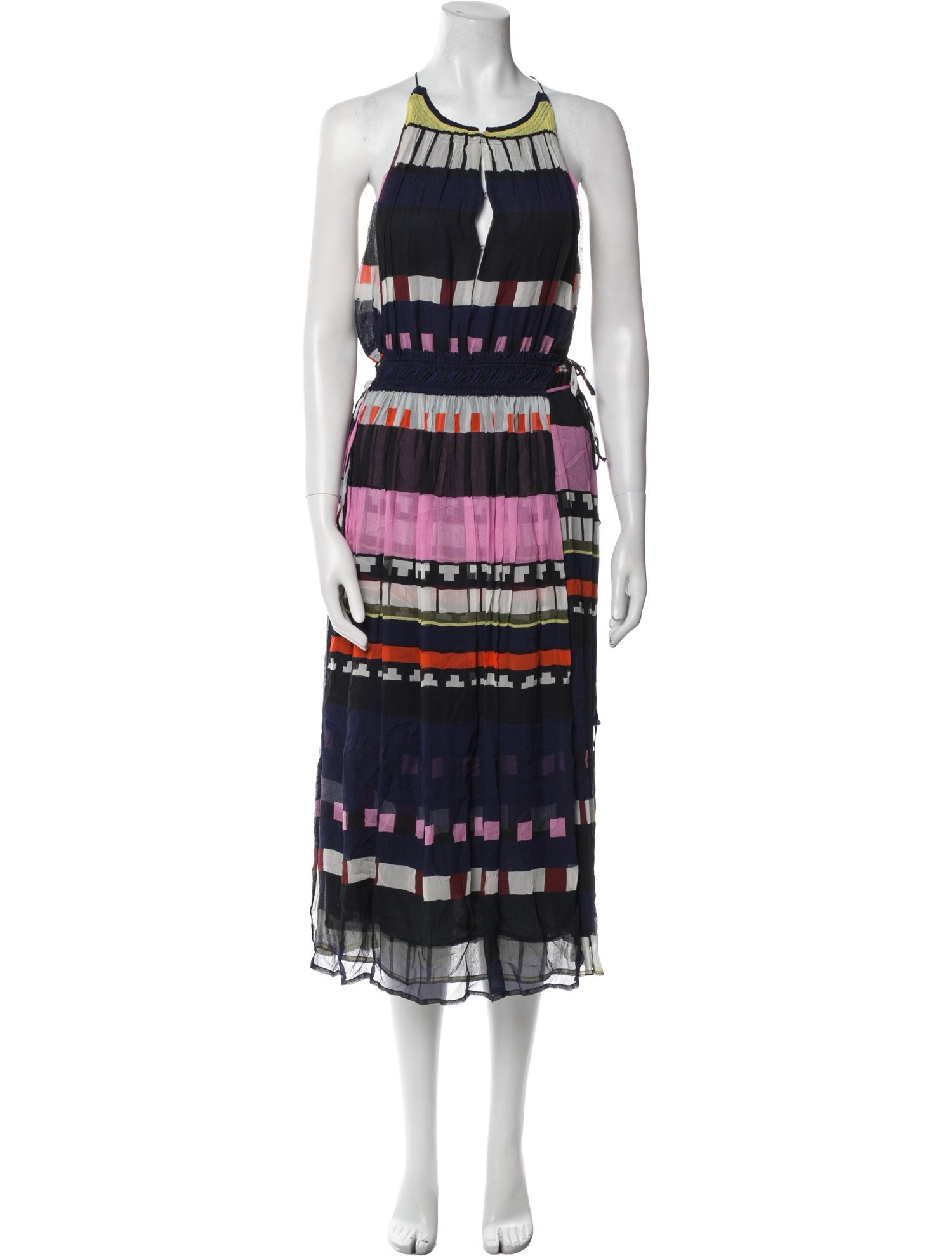 Apiece Apart Silk Long Dress