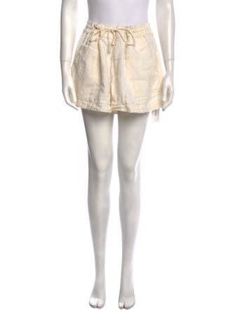 Apiece Apart Linen Mini Shorts