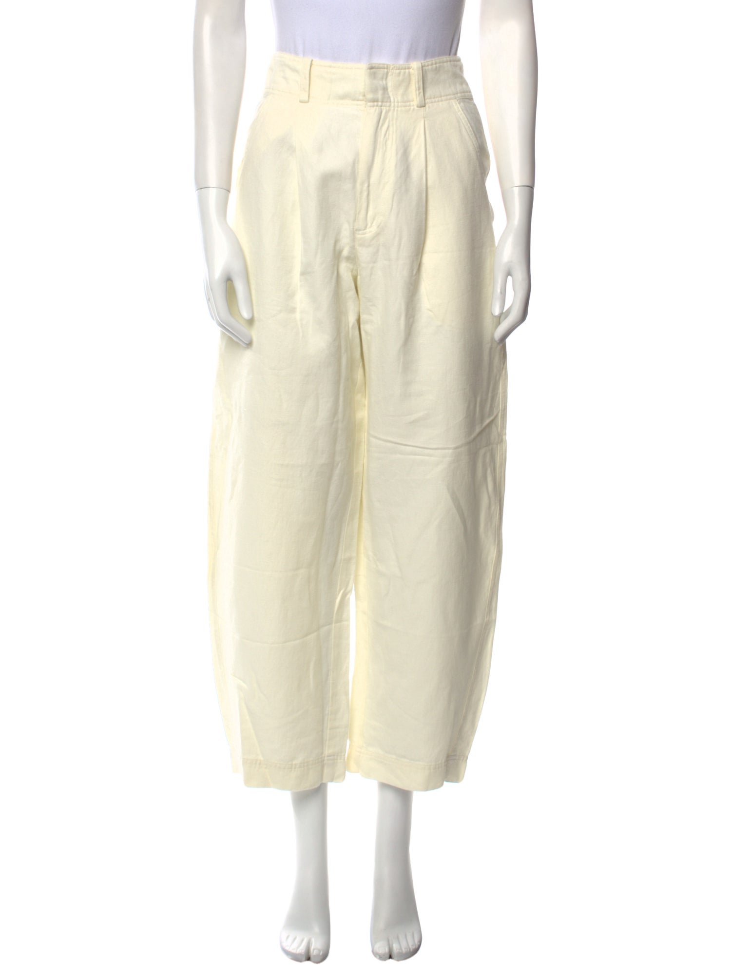 Apiece Apart Linen Straight Leg Pants