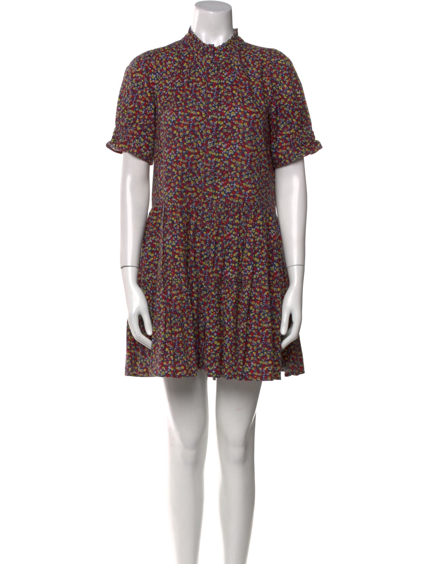 Apiece Apart Printed Mini Dress