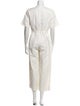 Apiece Apart Linen V-Neck Jumpsuit