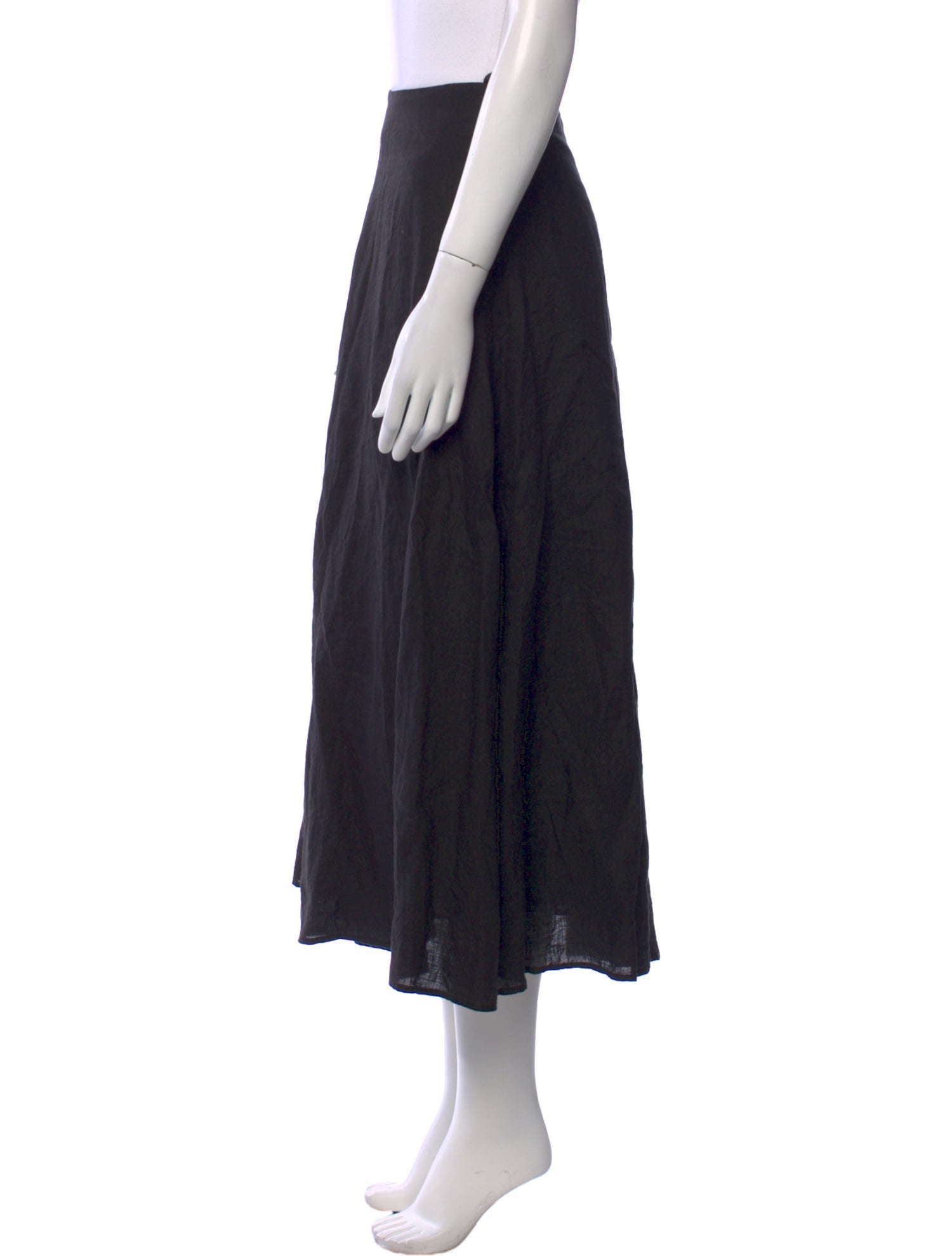 Apiece Apart Linen Midi Length Skirt