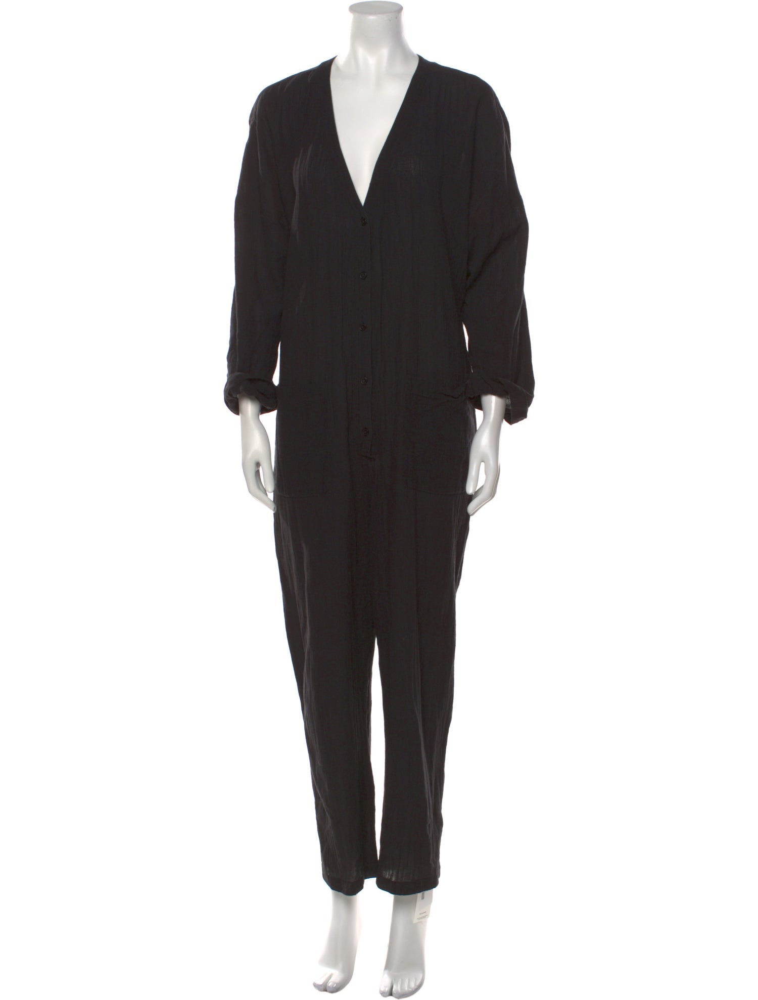 Apiece Apart Plunge Neckline Jumpsuit