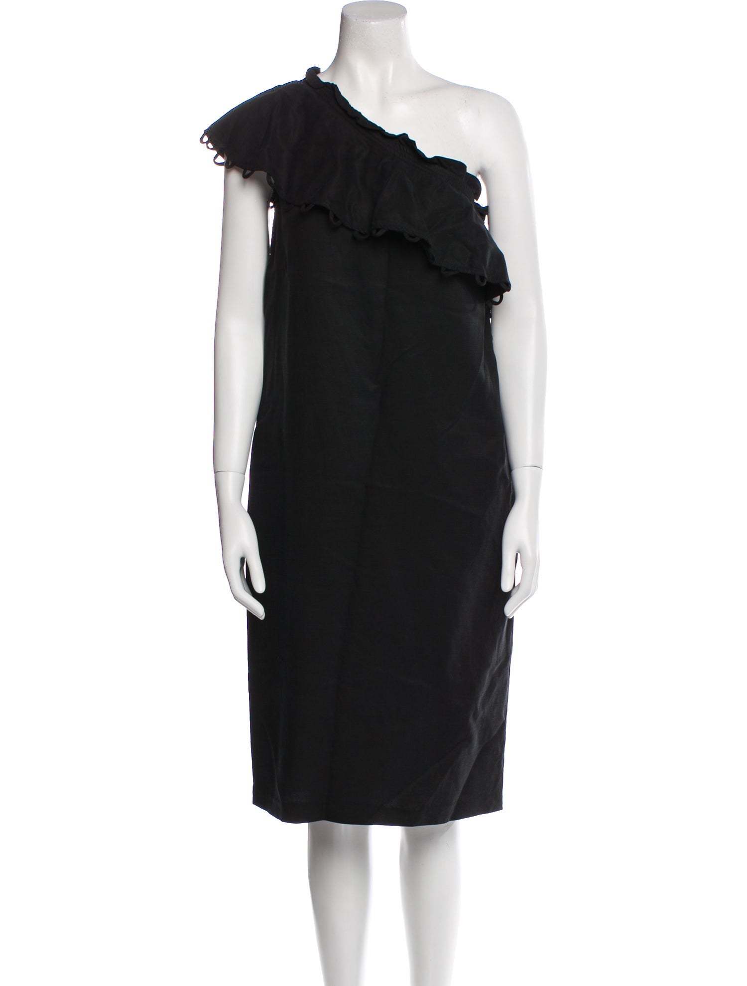 Apiece Apart One-Shoulder Midi Length Dress