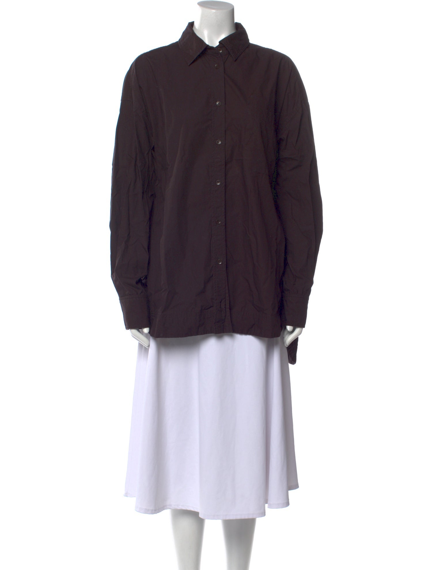 Apiece Apart Long Sleeve Button-Up Top