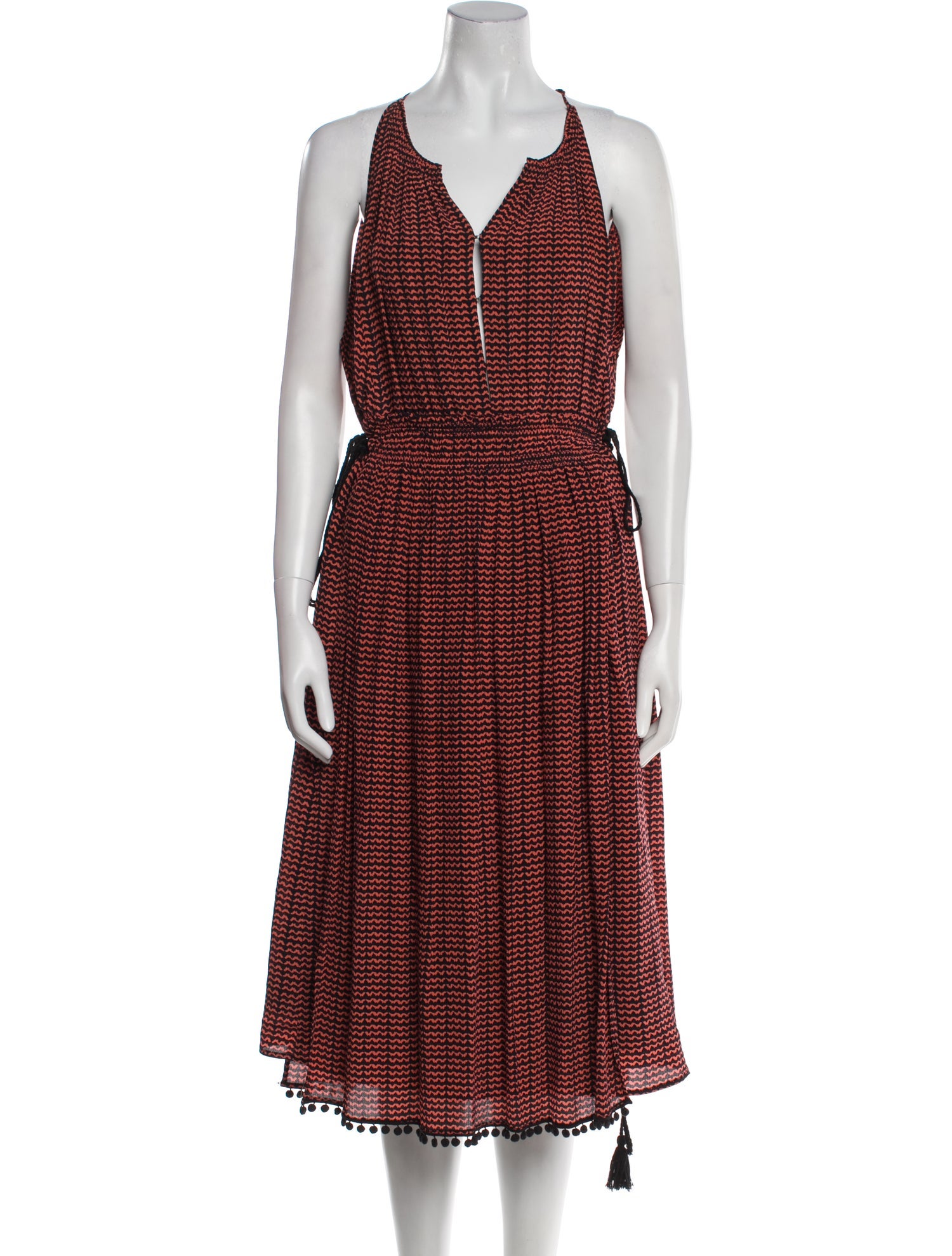 Apiece Apart Silk Midi Length Dress