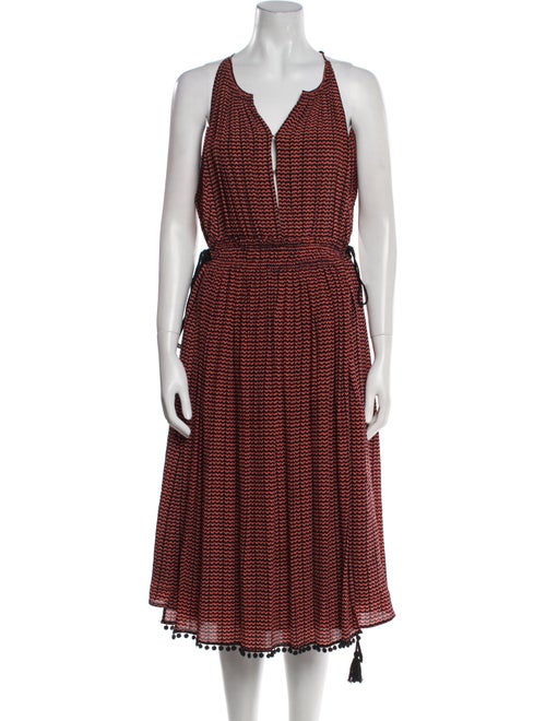 Apiece Apart Silk Midi Length Dress