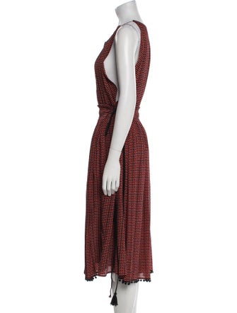 Apiece Apart Silk Midi Length Dress