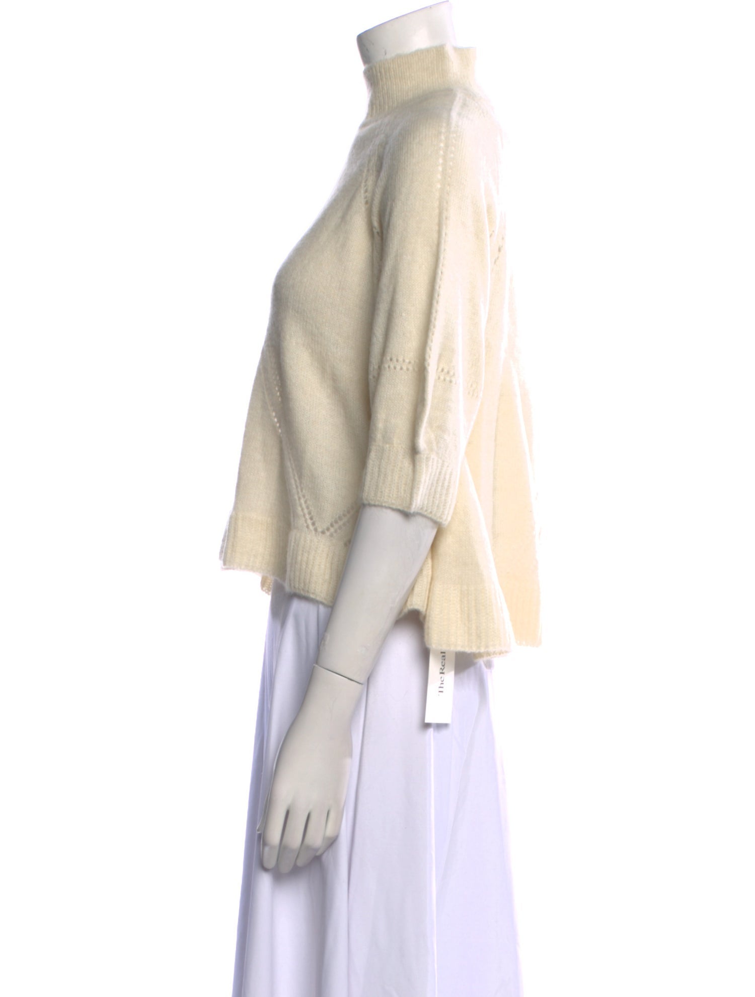 Apiece Apart Baby Alpaca Mock Neck Sweater