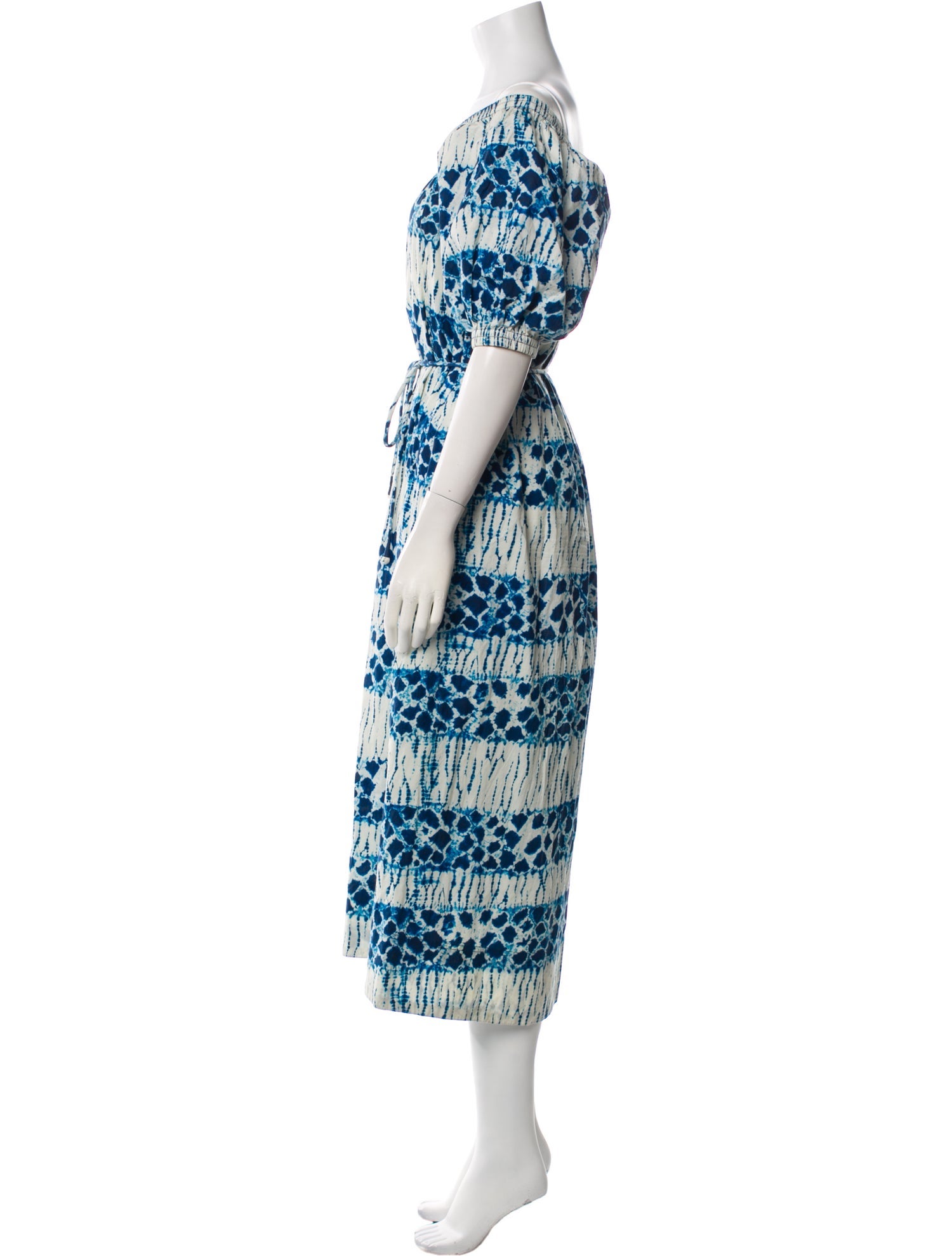 Apiece Apart Printed Long Dress