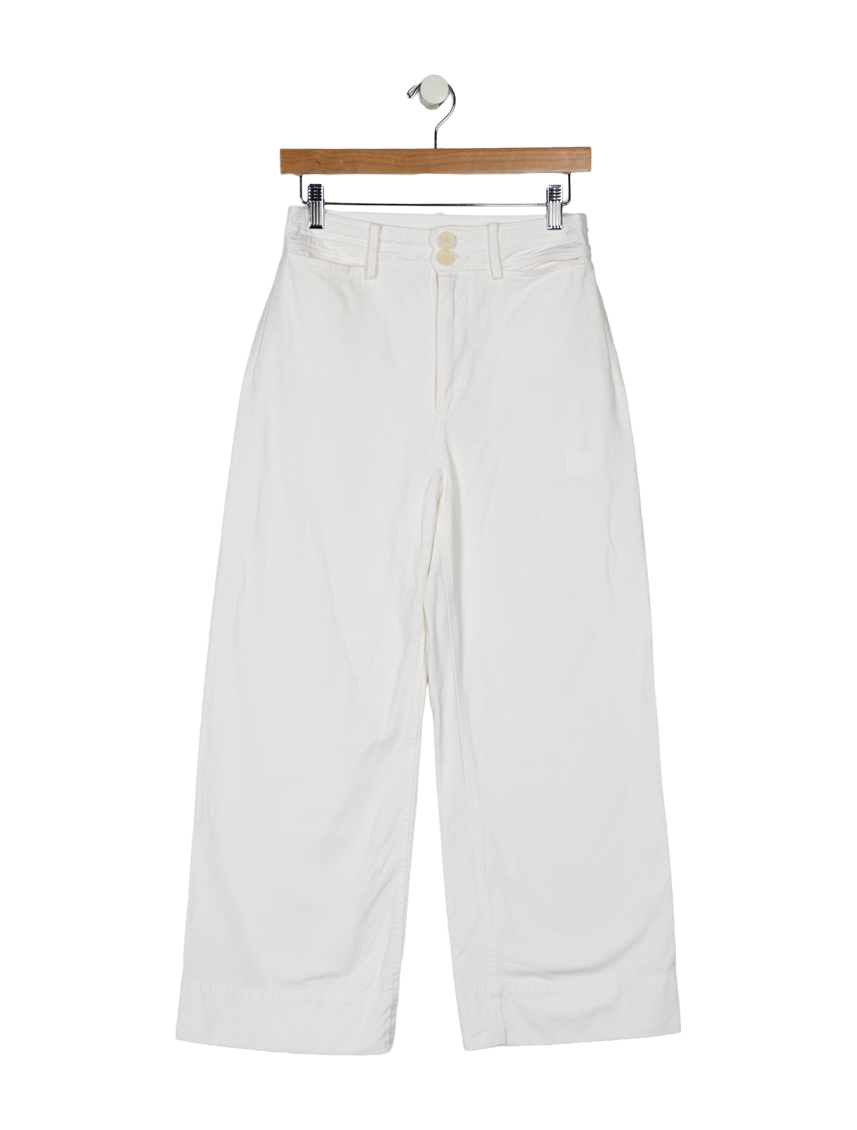 Apiece Apart High-Rise Wide Leg Jeans