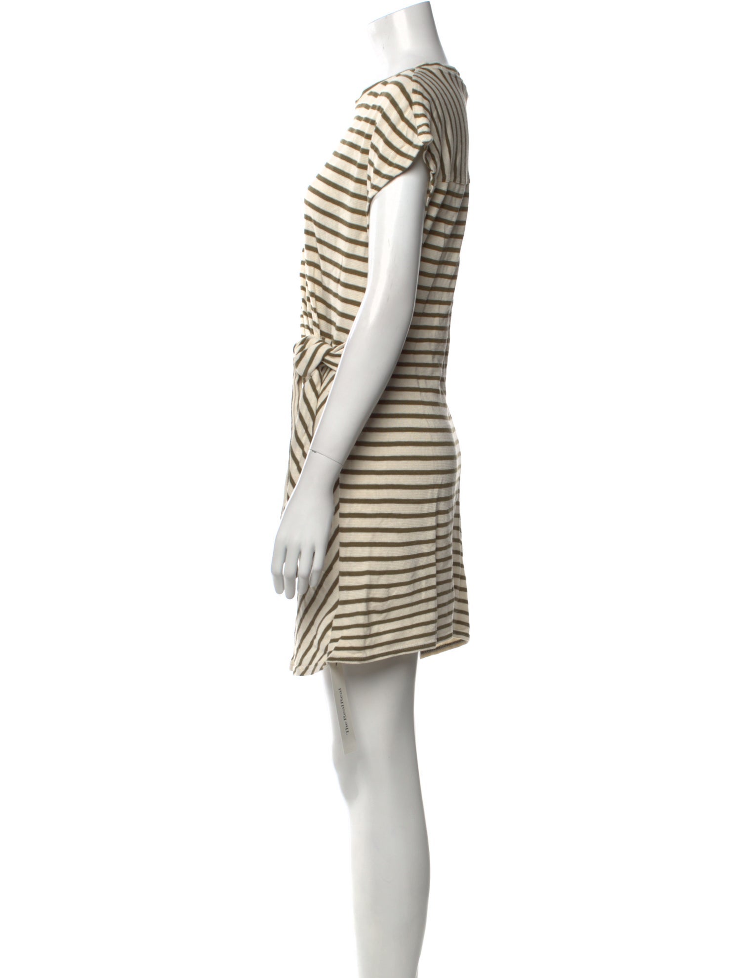 Apiece Apart Striped Mini Dress