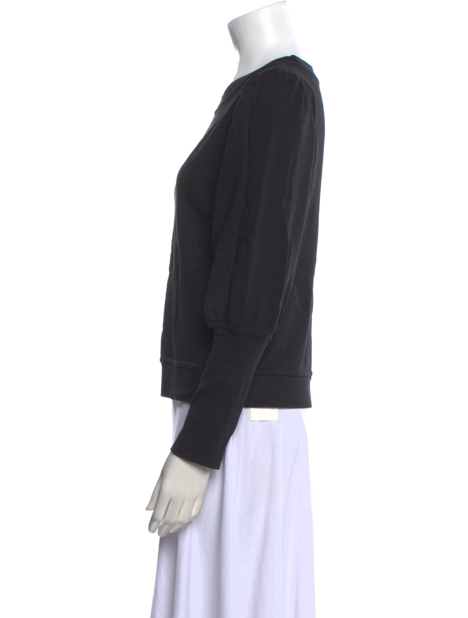 Apiece Apart Crew Neck Long Sleeve Sweatshirt