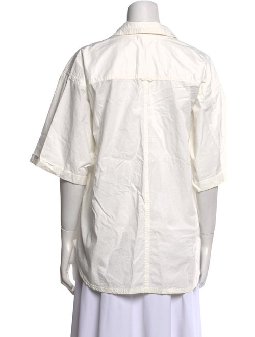 Apiece Apart Short Sleeve Button-Up Top