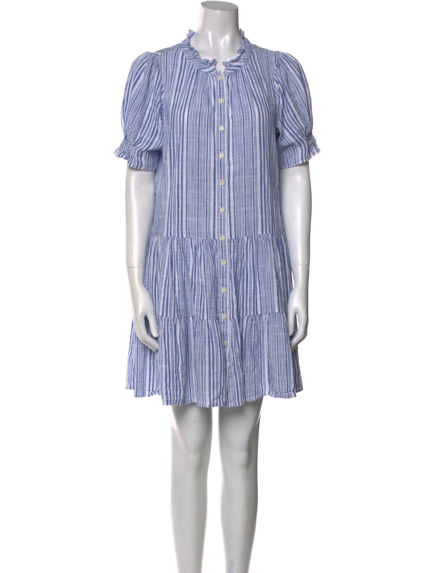 Apiece Apart Striped Mini Dress