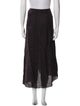 Apiece Apart Linen Midi Length Skirt