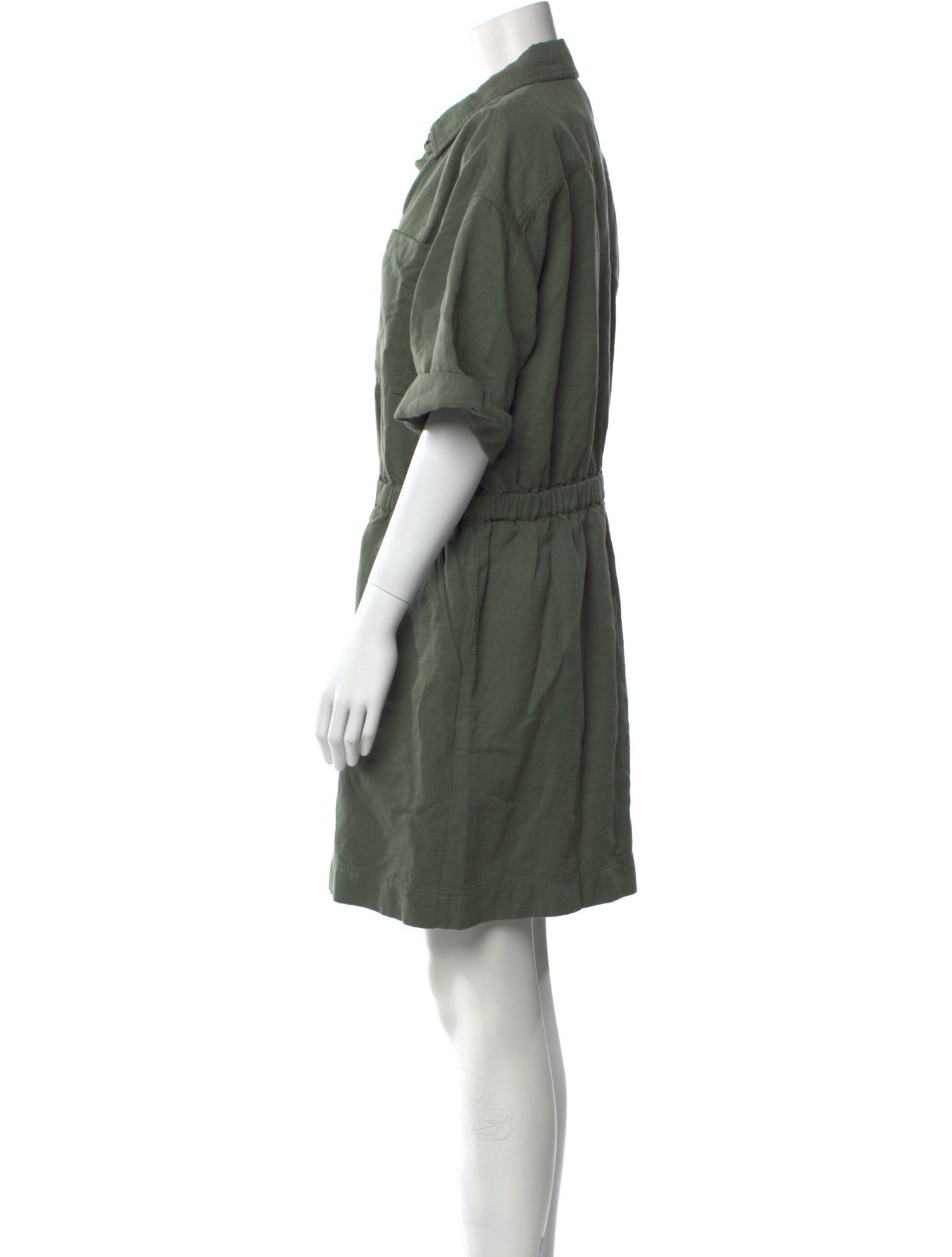 Apiece Apart Linen Mini Dress