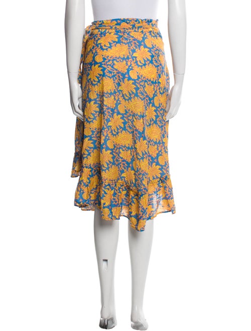 Apiece Apart Printed Midi Length Skirt