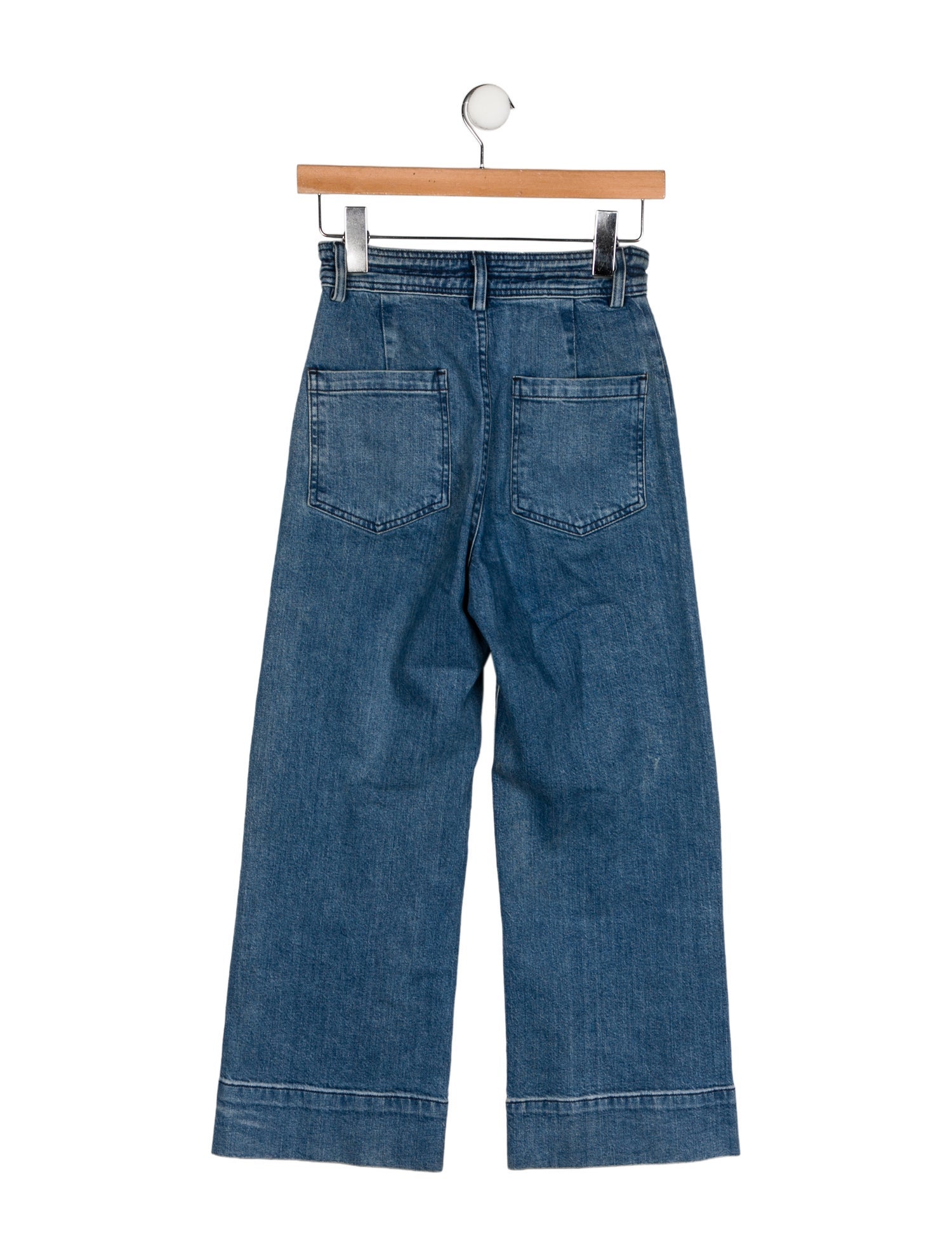 Apiece Apart High-Rise Wide Leg Jeans