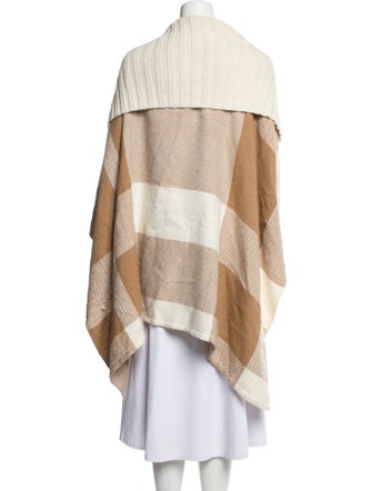 Apiece Apart Alpaca Plaid Print Sweater