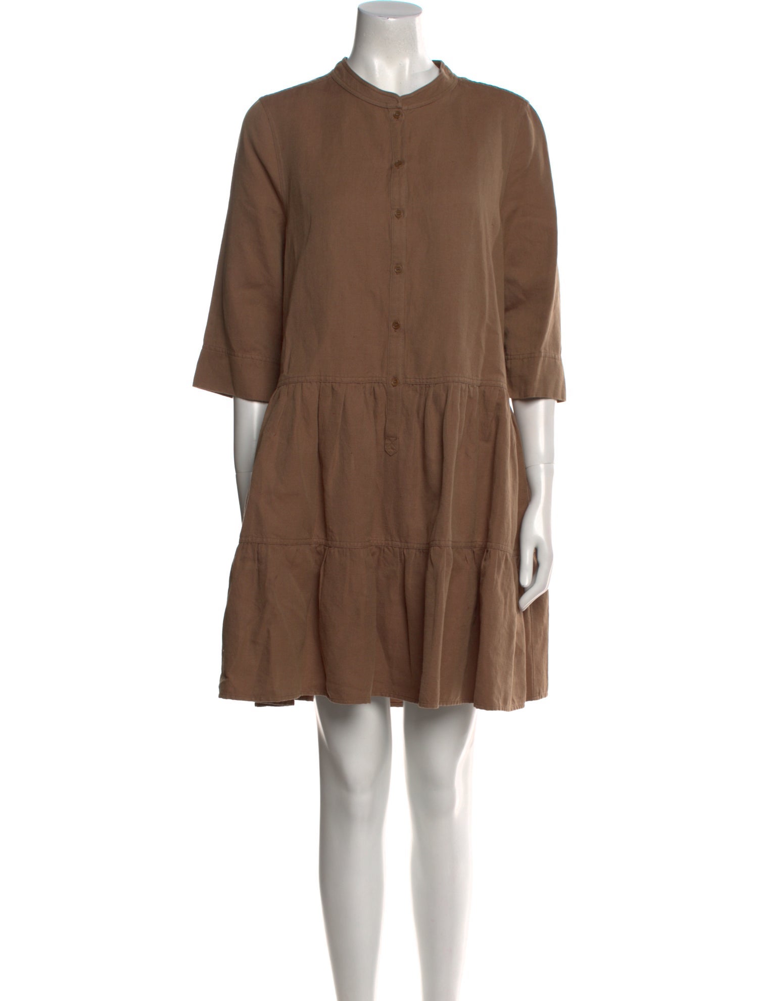 Apiece Apart Linen Mini Dress