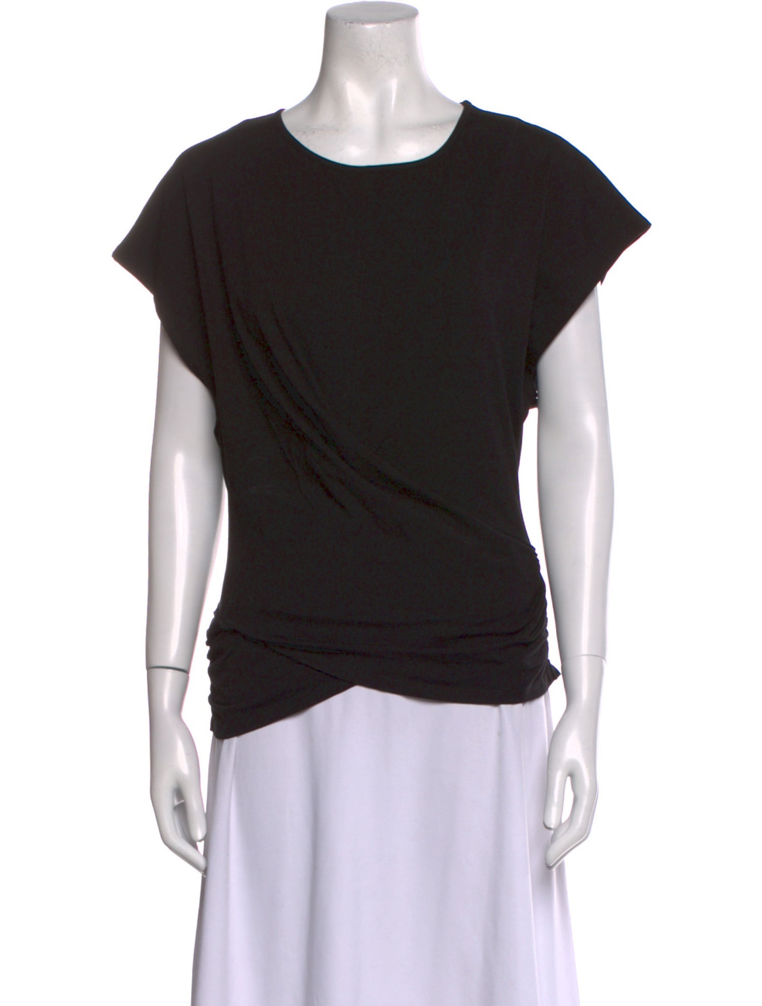 Apiece Apart Scoop Neck Short Sleeve T-Shirt