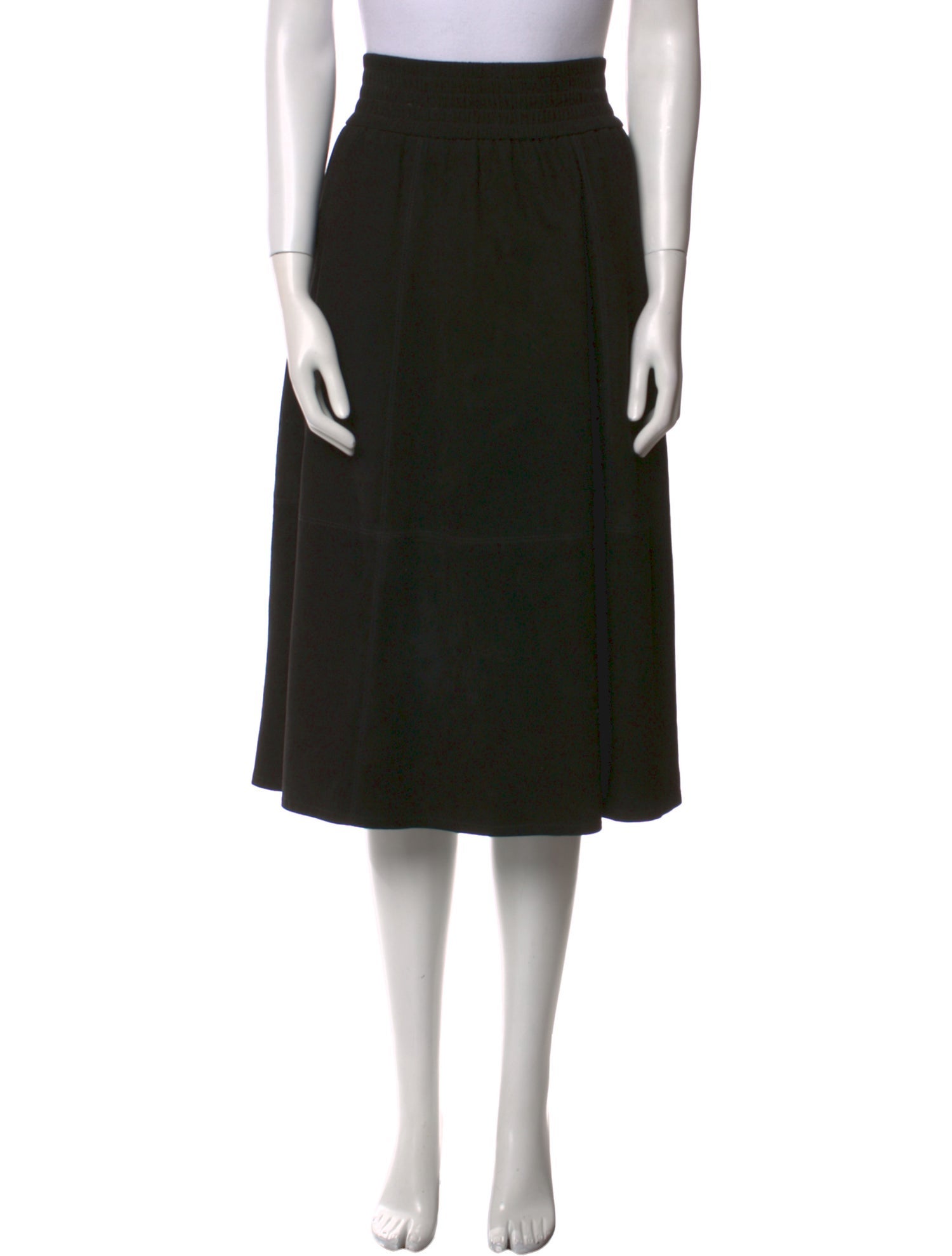 Apiece Apart Suede Midi Length Skirt