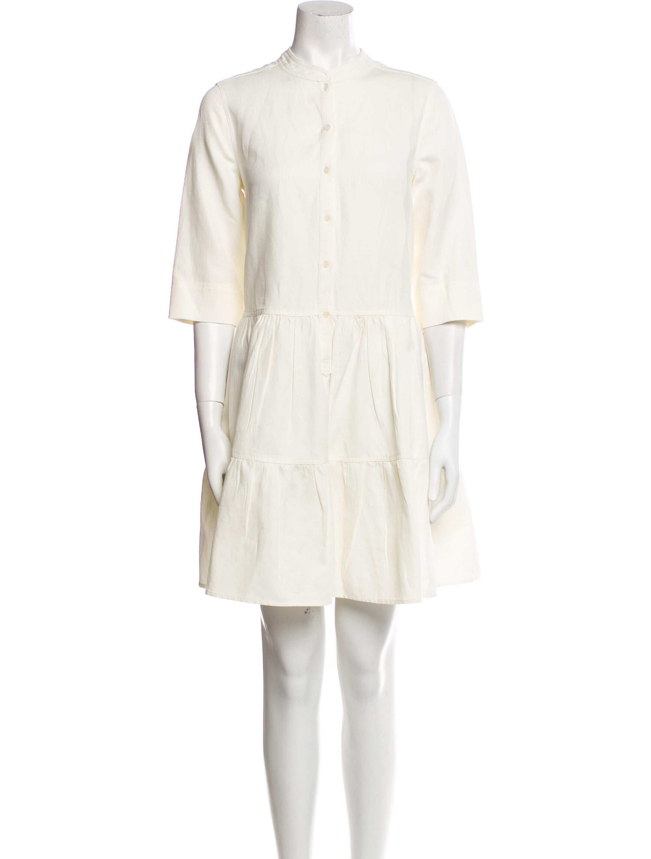 Apiece Apart Linen Mini Dress