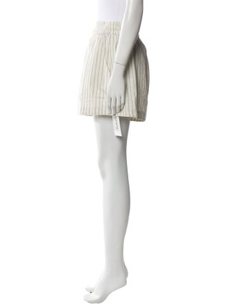 Apiece Apart Striped Mini Shorts