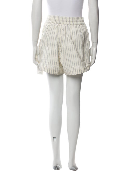 Apiece Apart Striped Mini Shorts