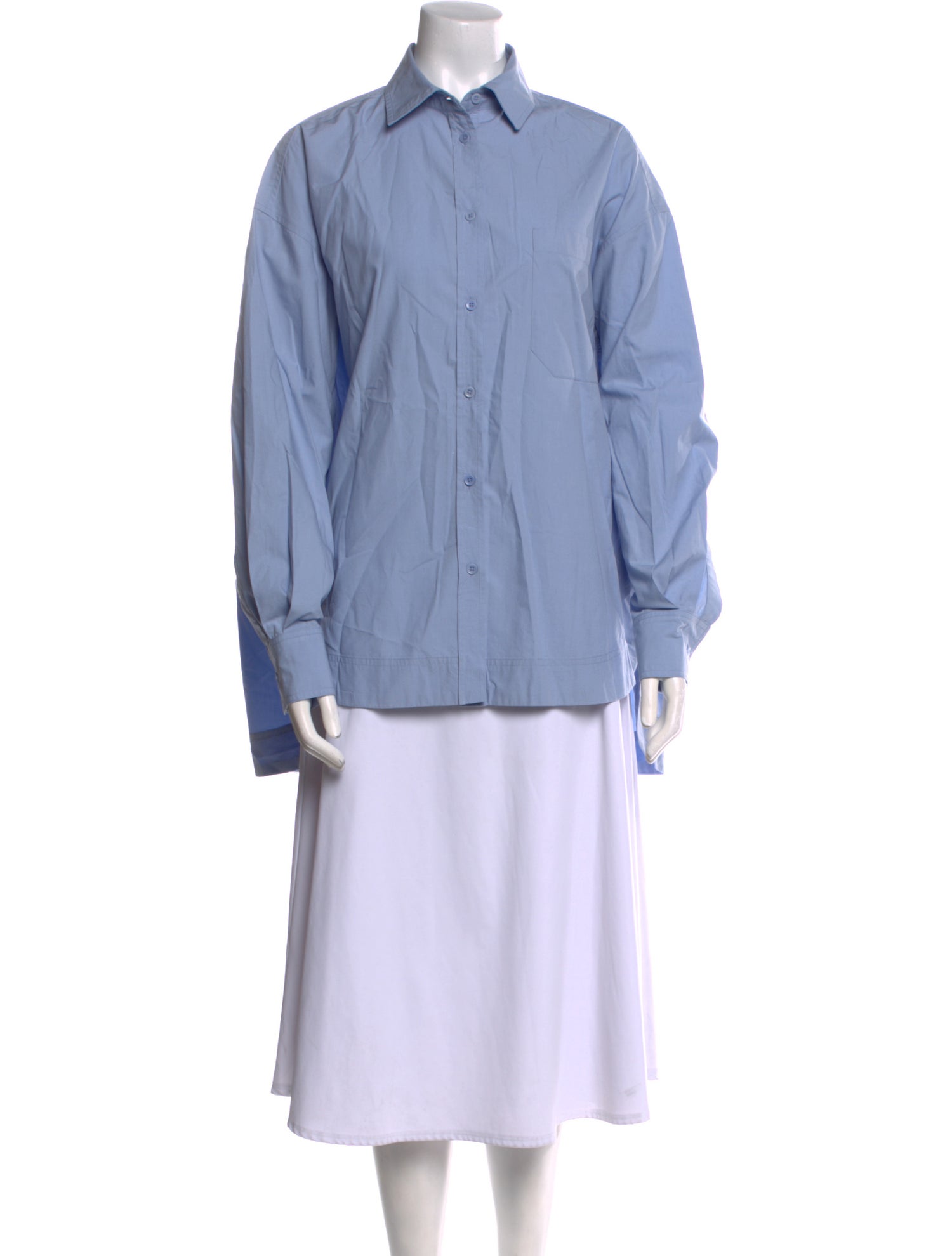 Apiece Apart Long Sleeve Button-Up Top