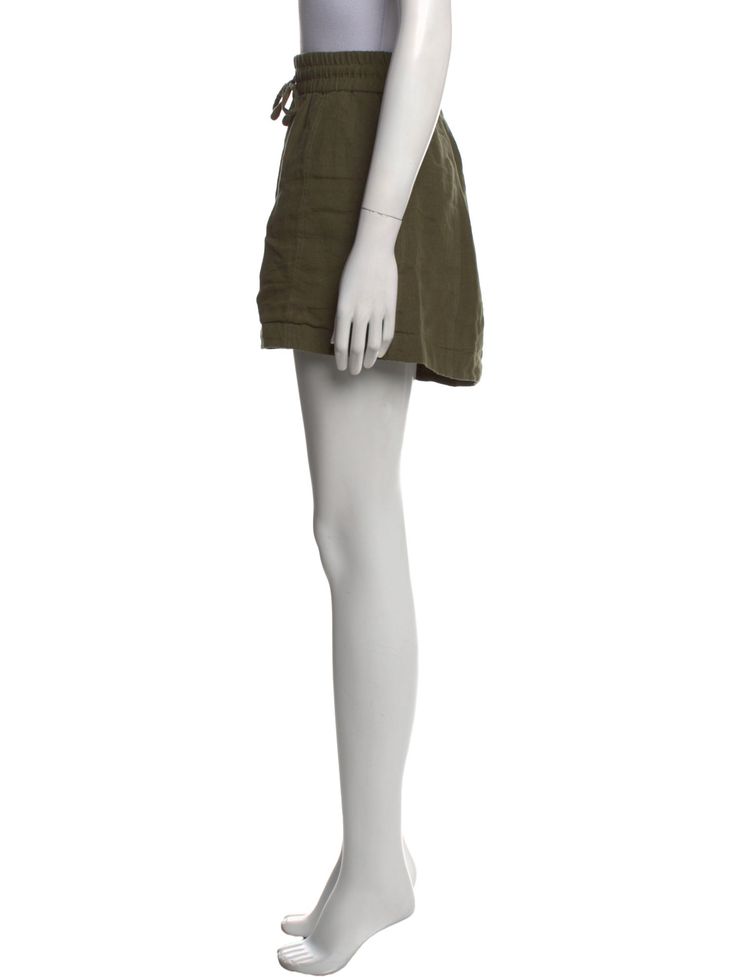 Apiece Apart Linen Mini Shorts