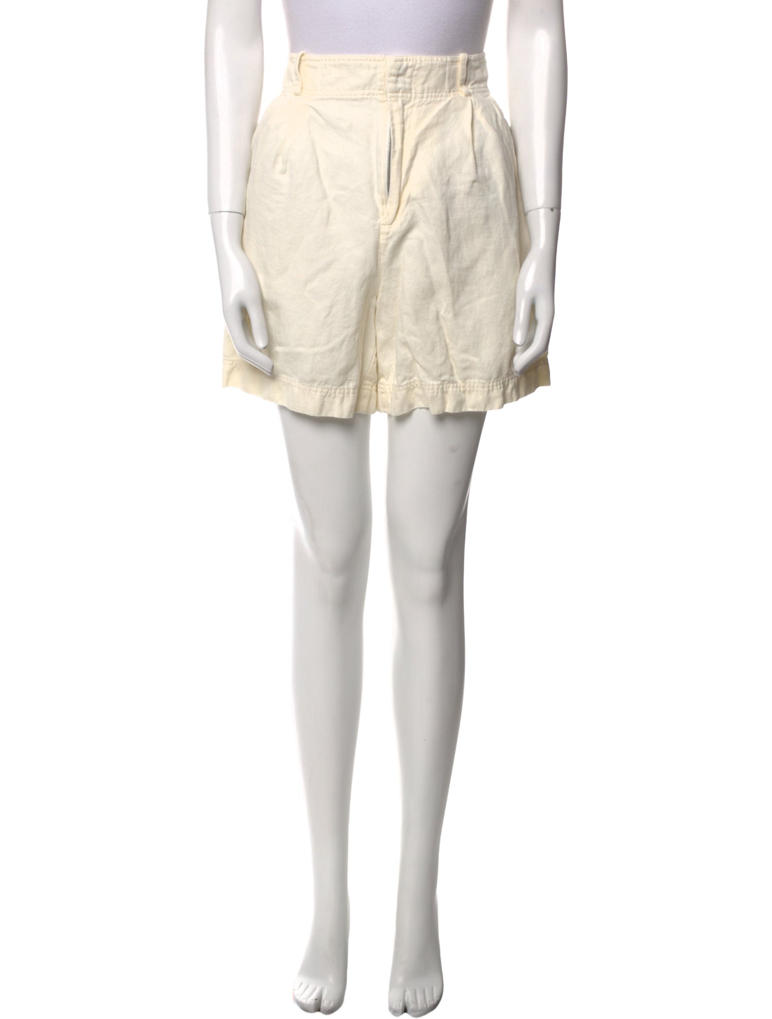 Apiece Apart Linen Mini Shorts