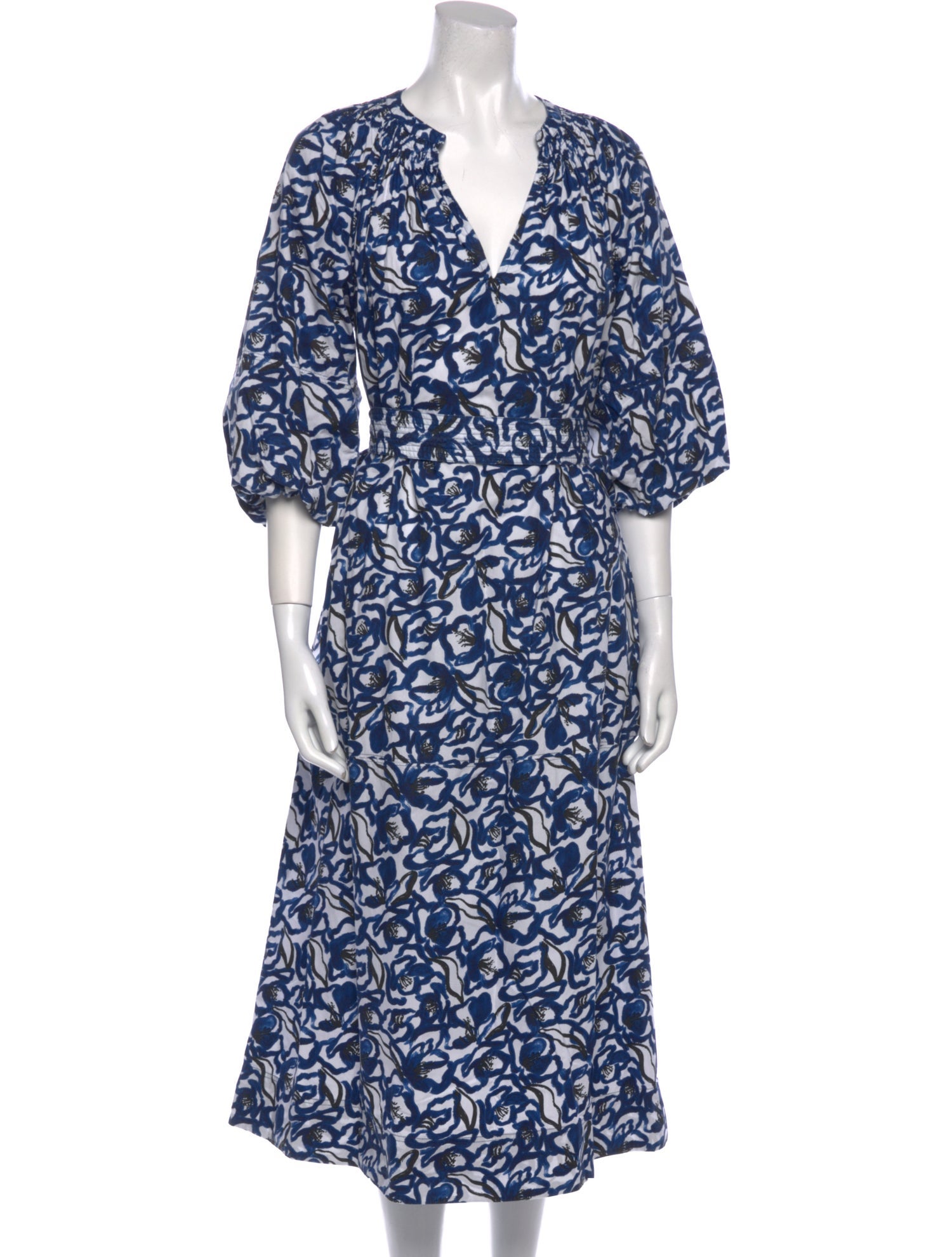 Apiece Apart Printed Long Dress