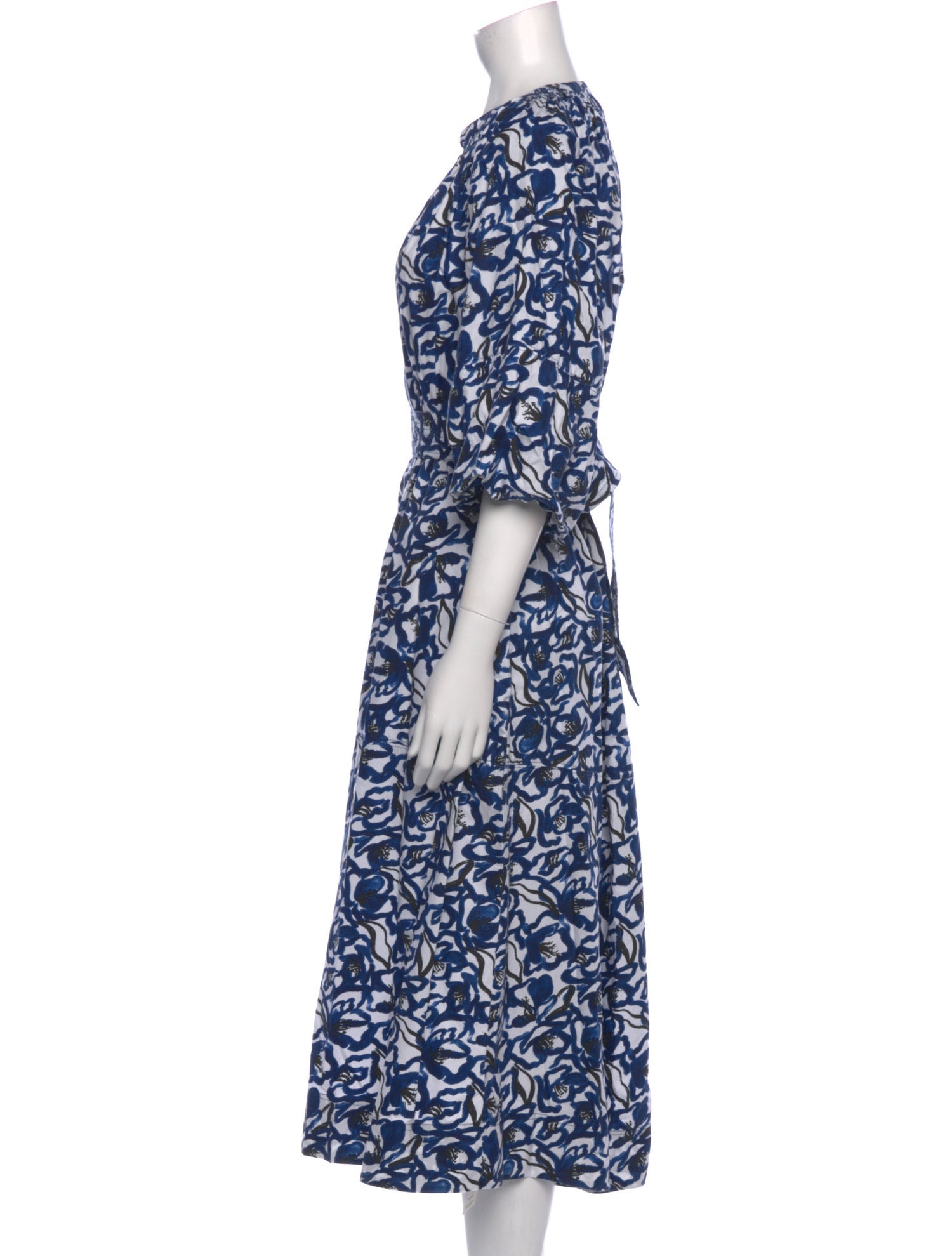 Apiece Apart Printed Long Dress