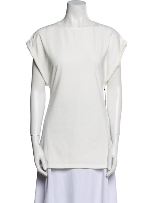 Apiece Apart Bateau Neckline Short Sleeve Top