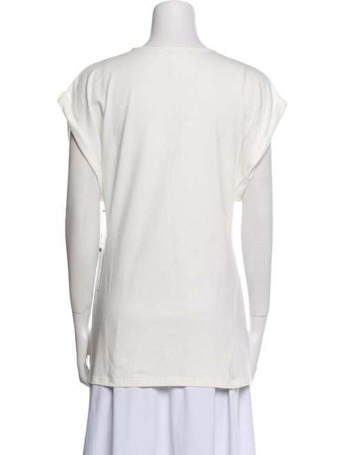 Apiece Apart Bateau Neckline Short Sleeve Top