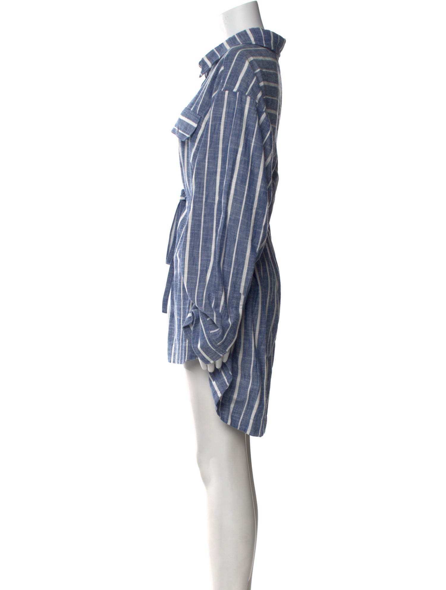 Apiece Apart Striped Mini Dress