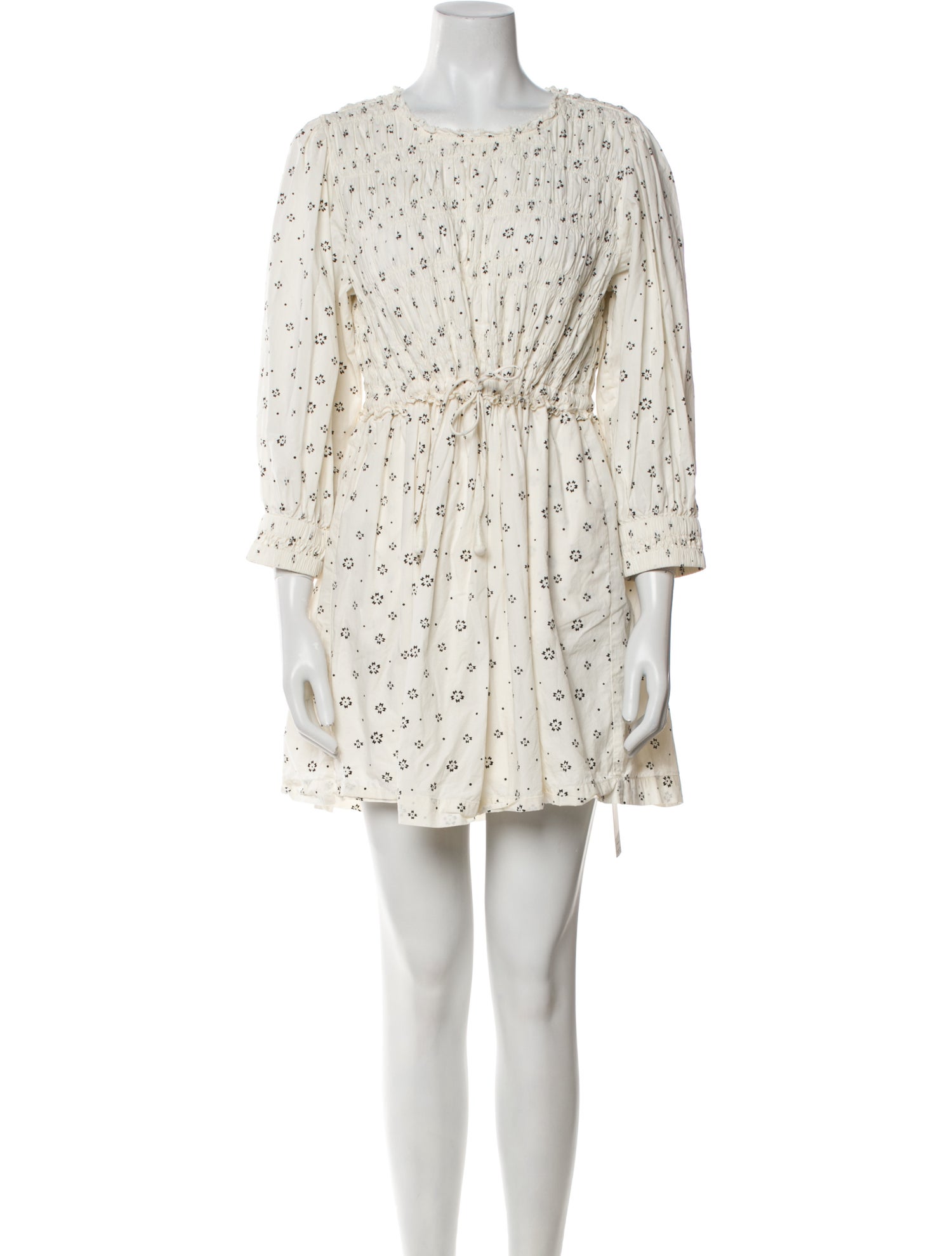 Apiece Apart Floral Print Mini Dress