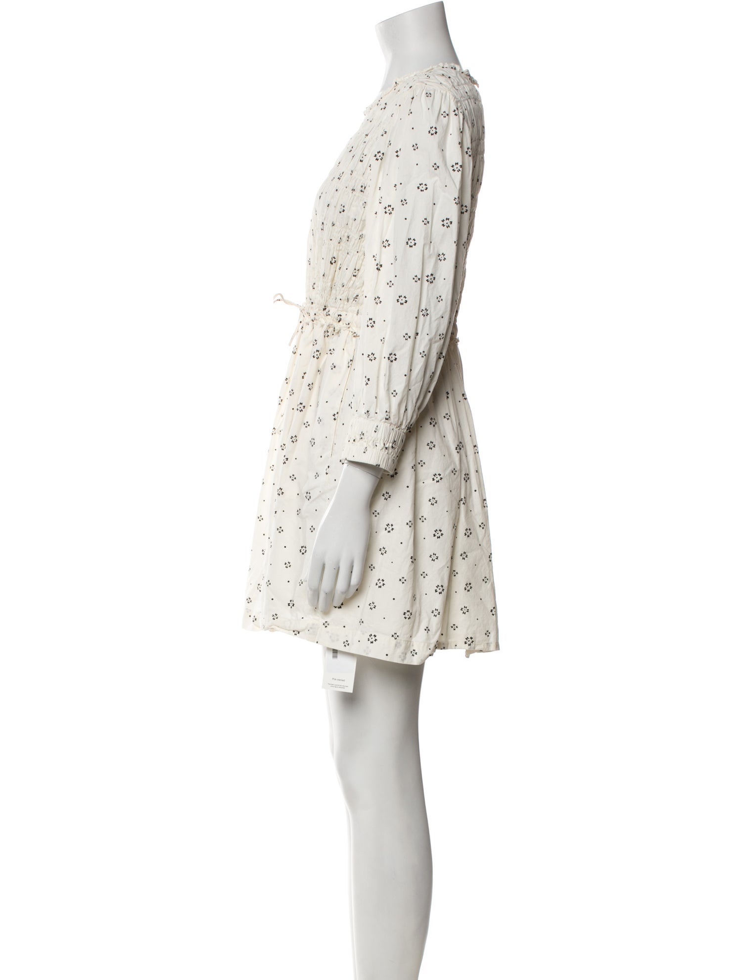 Apiece Apart Floral Print Mini Dress