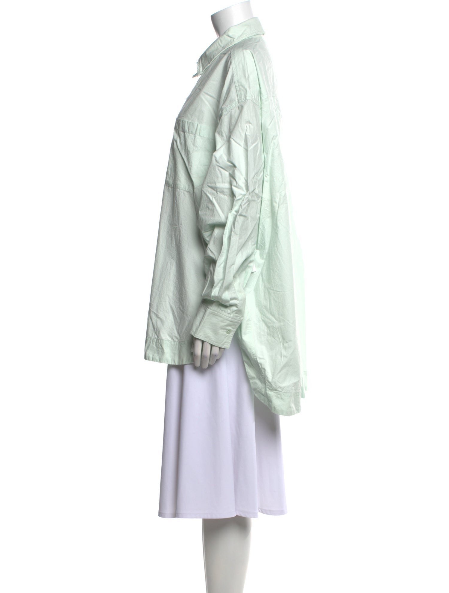 Apiece Apart Long Sleeve Button-Up Top